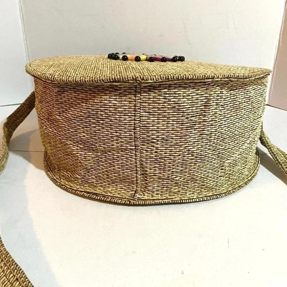 Handcrafted woven satchel handbag - Picture 8 of 12
